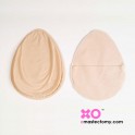 Fabric Cover for Teardrop Shape Breast Forms