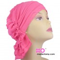 Carol Chemo Beanie Pink Ruffle