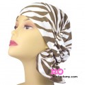 Danielle Chemo Beanie Taupe/Cream Animal