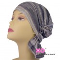 Diana Chemo Beanie Grey/Sand Aztec Print