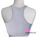 Pocketed Mastectomy Exercise Bra - Cotton/Lycra