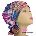 Elise Chemo Beanie Floral Fall Ruffle