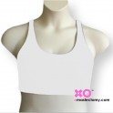 Pocketed Mastectomy Exercise Bra - Cotton/Lycra