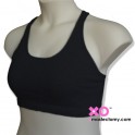 Pocketed Mastectomy Exercise Bra - Cotton/Lycra