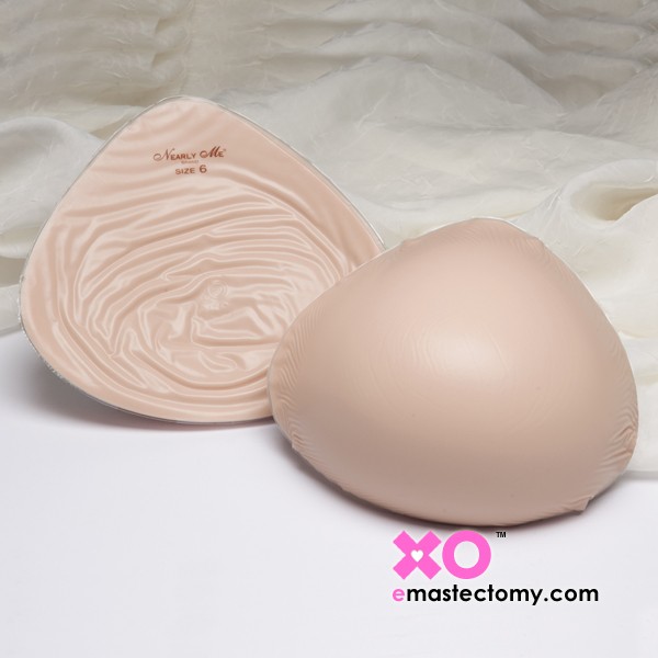 Nearly Me Super Soft Ultra Lightweight Full Triangle Breast Form 985