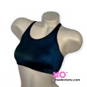 Pocketed Swim and Leisure Mastectomy Bra With Sewn-In Bra Cups - Nylon/Lycra